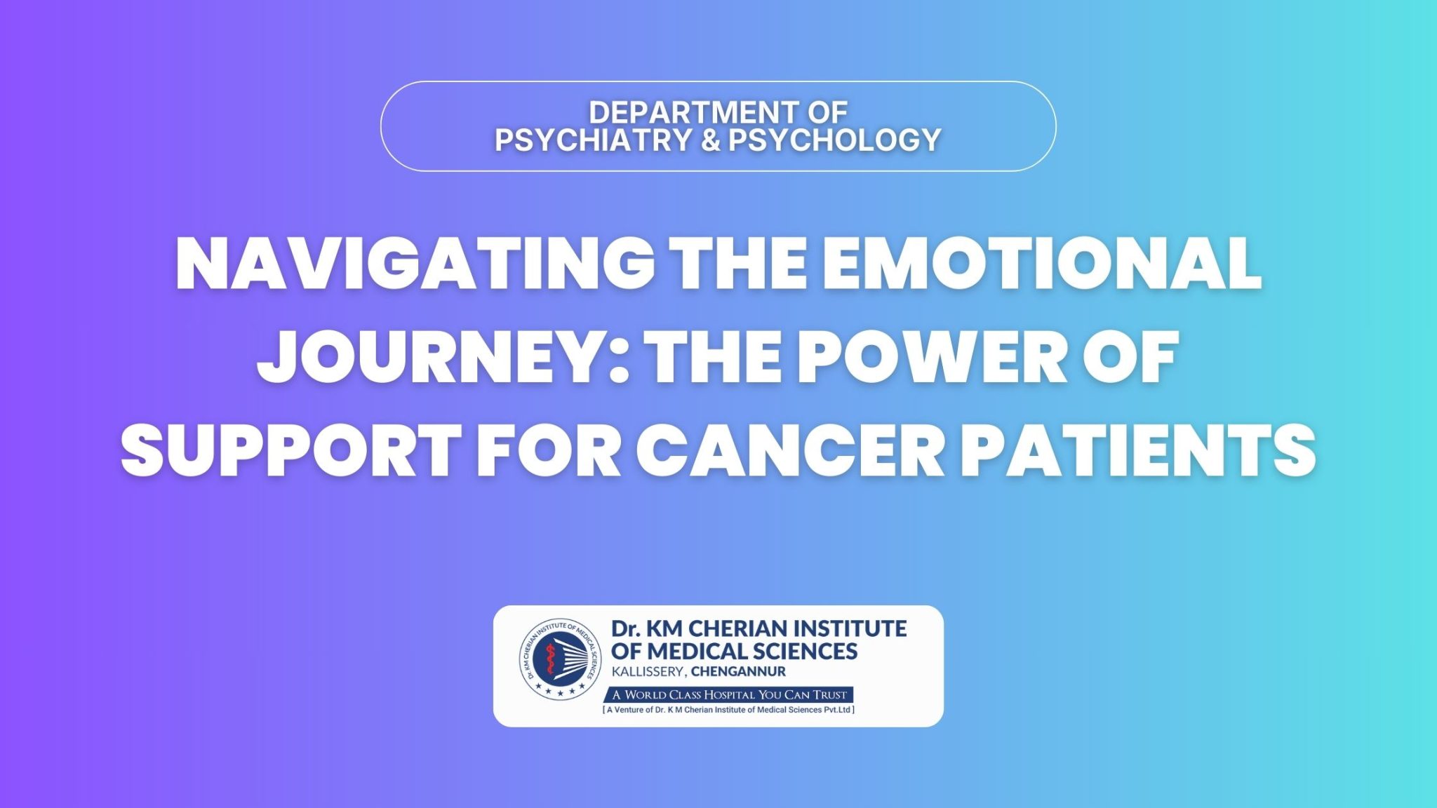 Supporting the Emotional and Spiritual Needs of Cancer Patients | Dr ...
